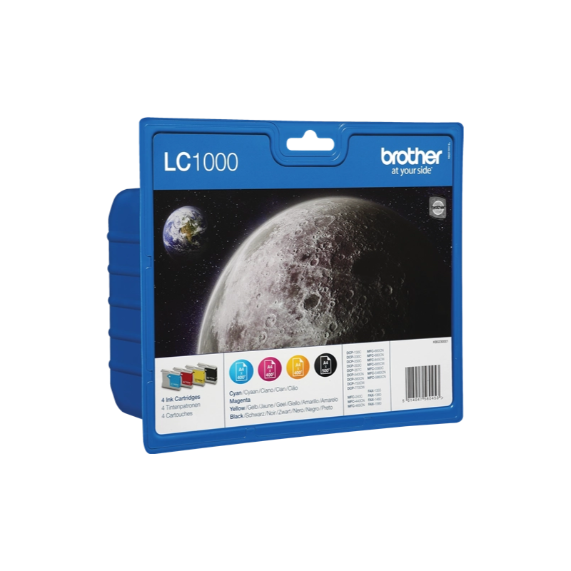 Brother LC-1000 BK/C/M/Y - Multipack Noir et Couleur