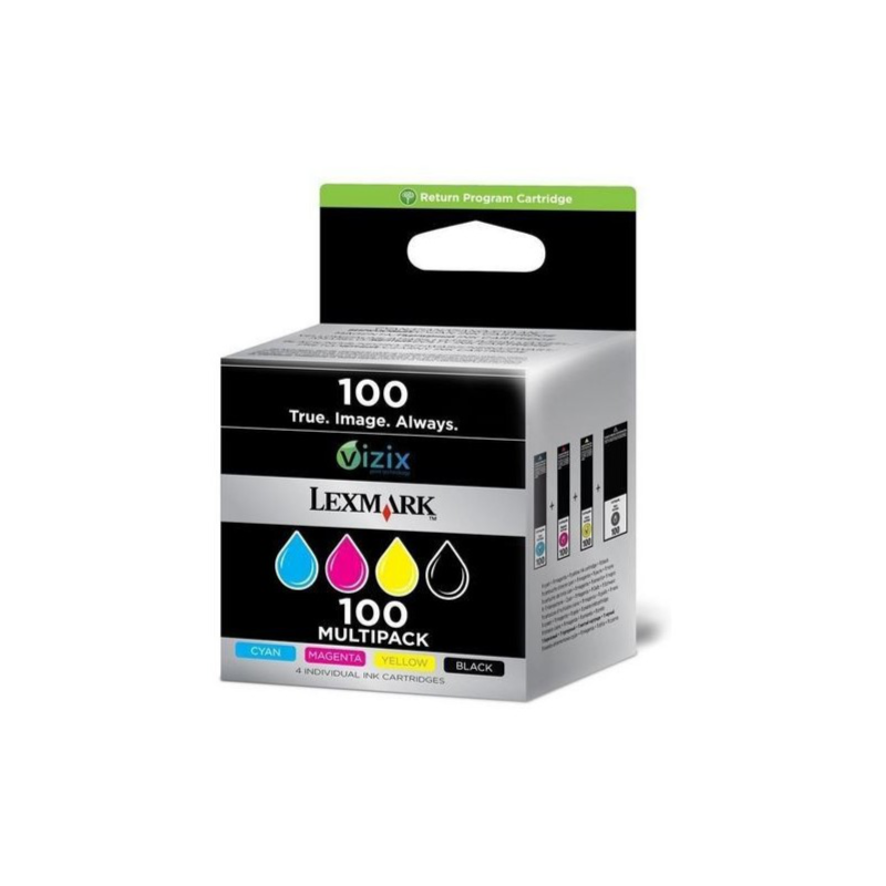 Lexmark 100XL - Multipack Noir et Couleur