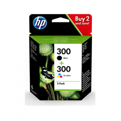 HP 300 - Multipack Noir et...