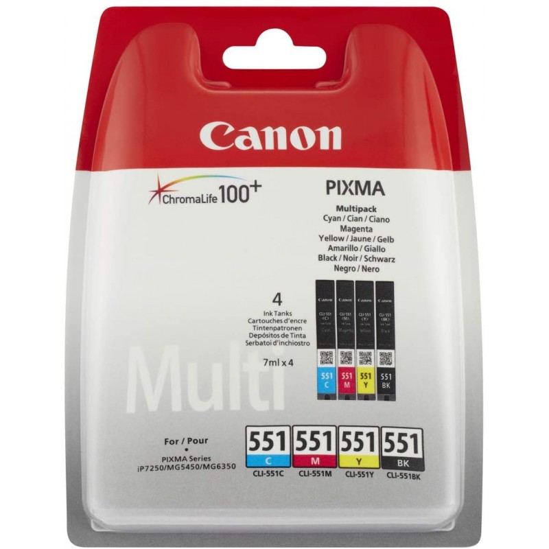 Pack Canon 551