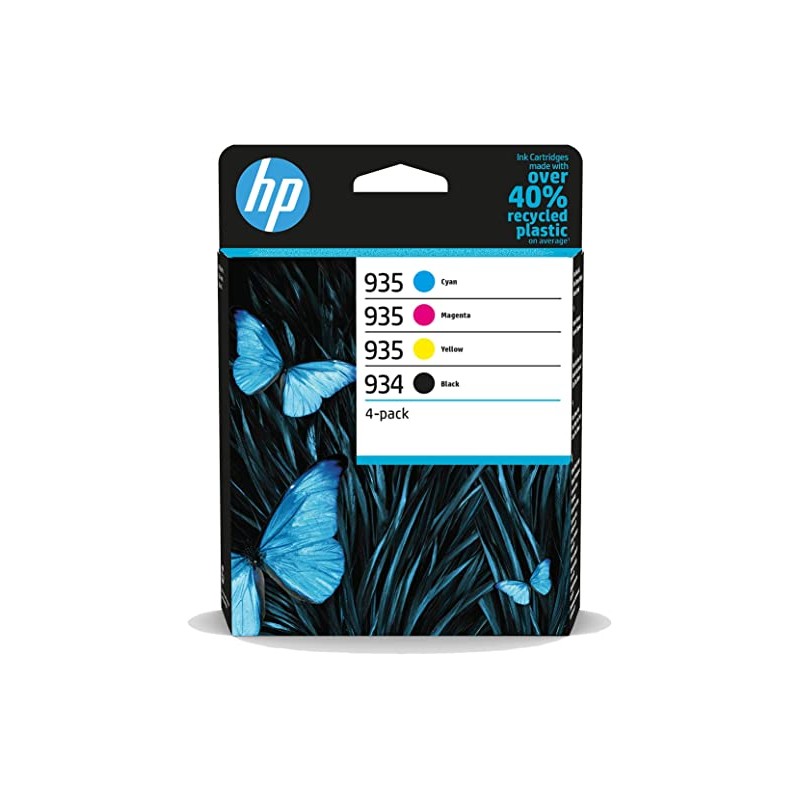 Pack de Cartouches authentiques HP 953 -noir, jaune, cyan, magenta